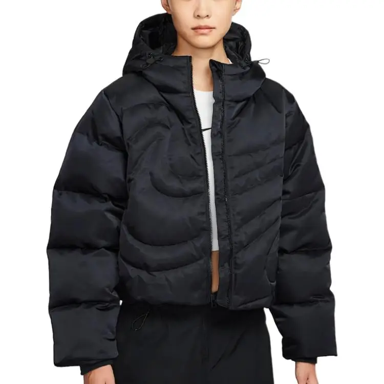 Nike Giacca Piumino Oversize Sportswear Serie Swoosh Therma-Fit Donna Capispalla IB2006-010