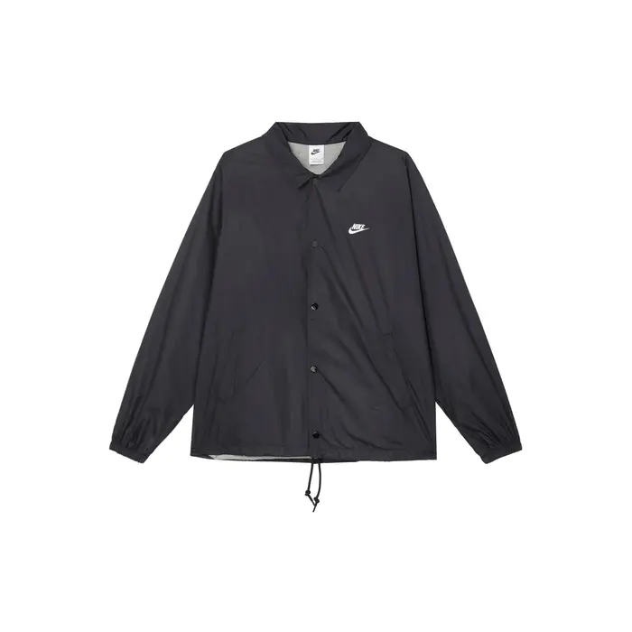 Giacca Polo Nike Logo Ricamato Vestibilità Ampia Uomo Giacche Nero FN3317-010 XXXL