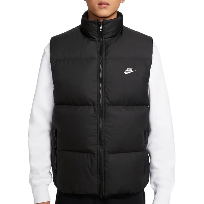 Gilet Piumino Leggero Resistente all Acqua Club Nike Sportswear da Uomo Vestiti IB2978-010 2XL