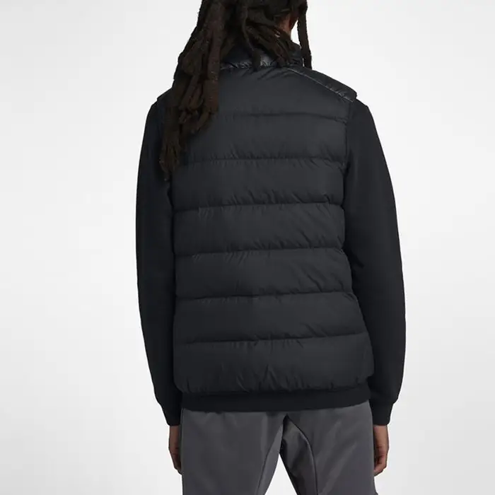 Gilet Piumino Nike Invernale da Uomo Nero M