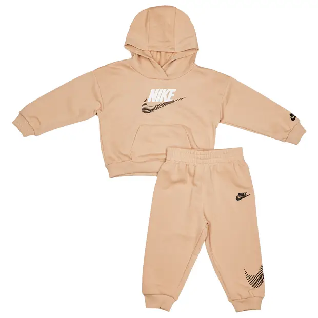 Nike Itz Oversized Ft Neonato - Tute da ginnastica Marrone - - Pile di cotone Brown
