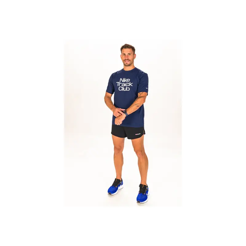 Nike Jersey Dri-FIT Track Club Hyverse Bleu