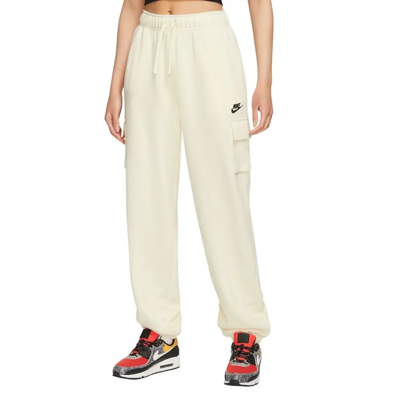 Nike Joggers cargo donna Club Fleece Beige