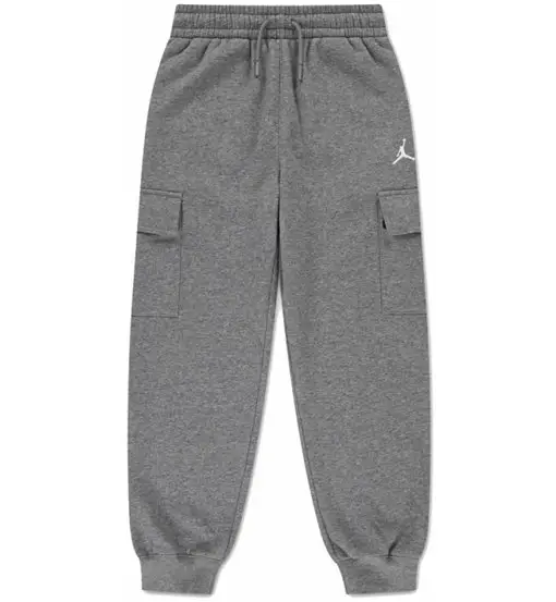 Nike Jordan Brooklyn Essential Fleece Cargo Jr - pantaloni fitness - ragazzo Grey