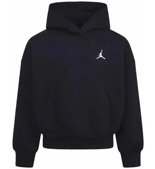 Nike Jordan Brooklyn Essential Jr - felpa con cappuccio - ragazza Black