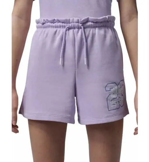 Nike Jordan Diary Paperbag Jr - pantaloni corti fitness training - ragazza Light Violet