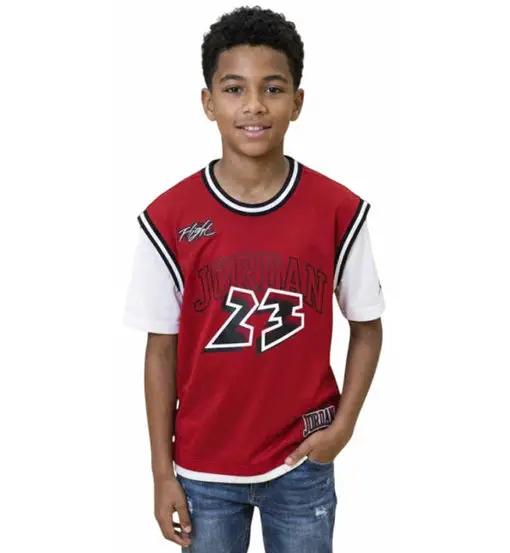 Nike Jordan Dynasty Jersey Jr - T-shirt - ragazzo Red