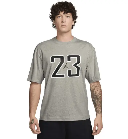 Nike Jordan T-shirt Uomo Grigio 3219278