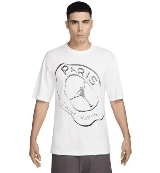 Nike Jordan Paris Saint-Germain Dri-Fit - T-shirt - uomo White