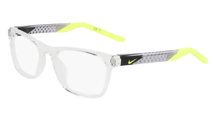 Junior Nike NIKE 5058 N 900 Montature da vista Bio-iniettato Trasparente Squadrata Normale