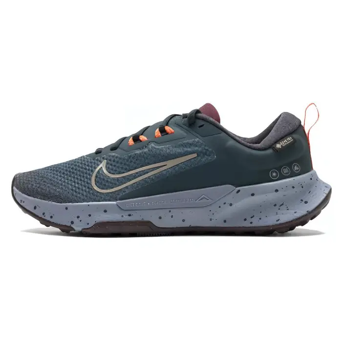 Juniper Trail 2 GORE-TEX Deep Jungle Arancione Sicurezza Scarpe da Ginnastica da Donna Verde Notte-Marrone Cachi FB2065-300 35 5