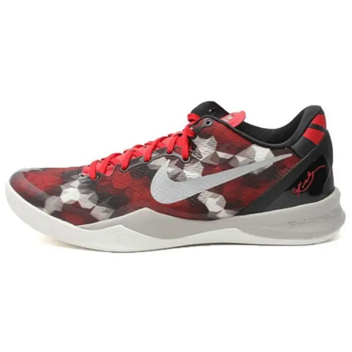 Kobe 8 Milk Snake Sneakers da Uomo Rosso University-Red Sail 555035-601 40 5