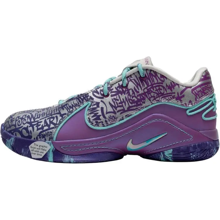 Nike LeBron 22 GS Uva Ghiacciata Scarpe da Ginnastica per Bambini Viola Perla Morbida Viola Vivace IF8254-001