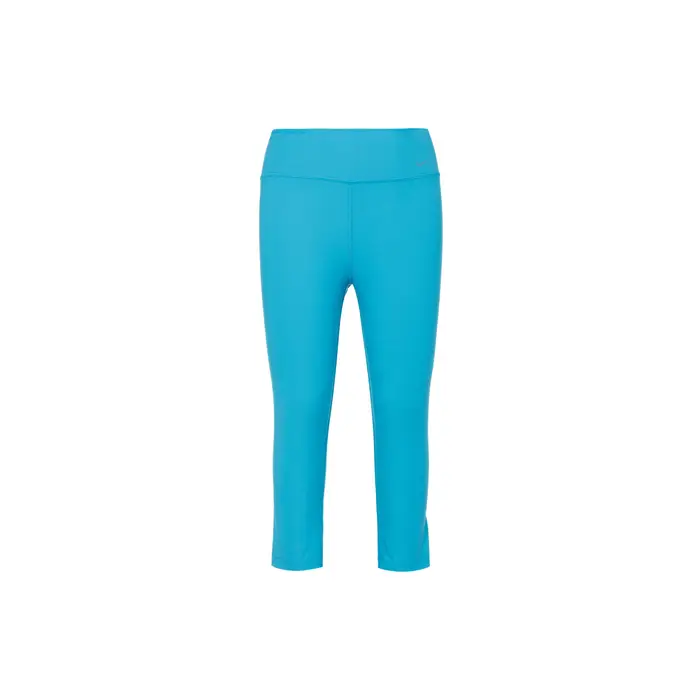 Leggings sportivi Nike tinta unita ad asciugatura rapida a tre quarti da donna Leggings Blu 548502-407 M
