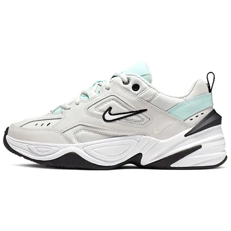 Nike M2K Tekno Tinta Platino Scarpe da Ginnastica da Donna Bianco Bianco-Tinta Azzurra AO3108-013