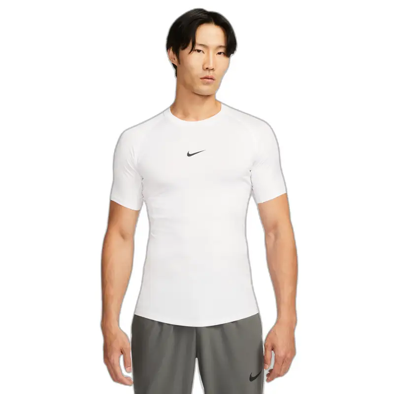 Nike Maglia aderente Pro Dri-FIT Blanc