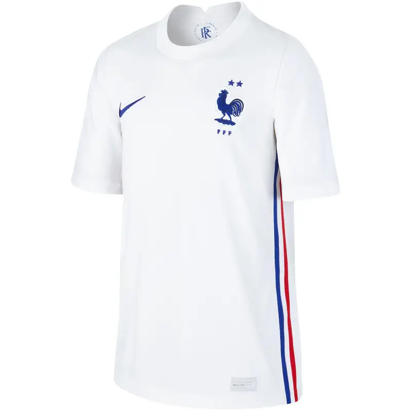 Nike Maglia Away per bambini France 2020 Blanc
