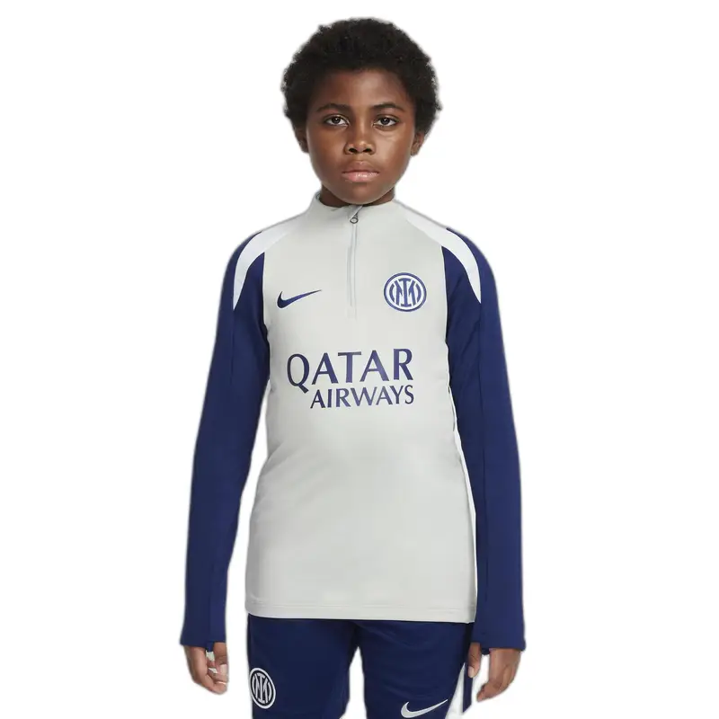 Nike Maglia da allenamento per bambini Inter Milan Strike 2025/26 Gris