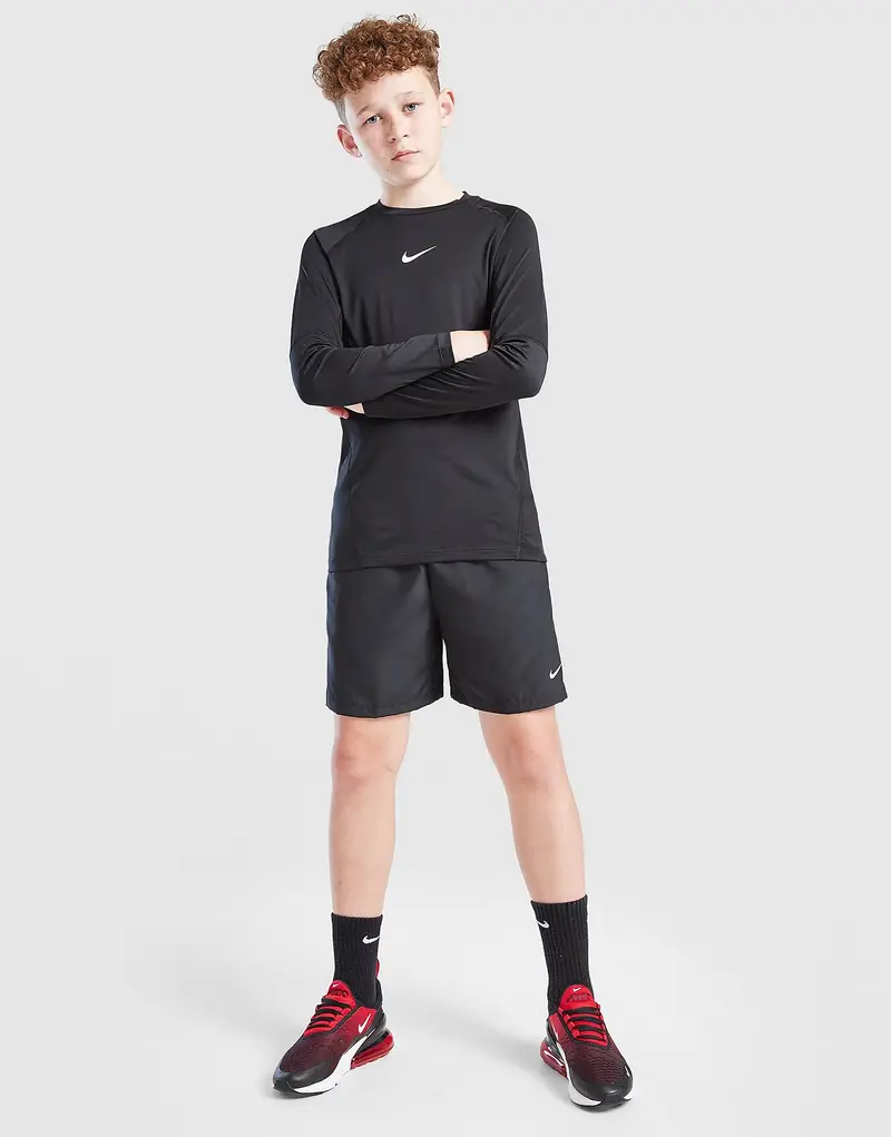 Nike Maglia Intima Maniche Lunghe Dri-FIT Junior, nero