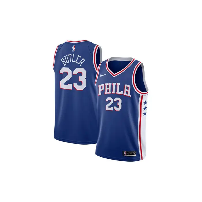 Maglia Nike Icon Edition Swingman da Basket Uomo Blu 864501-408 S