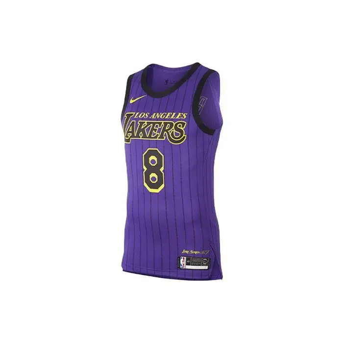 Maglia Nike NBA Los Angeles Lakers Numero 8 Kobe Uomo Top Viola AV3696-504 XXL