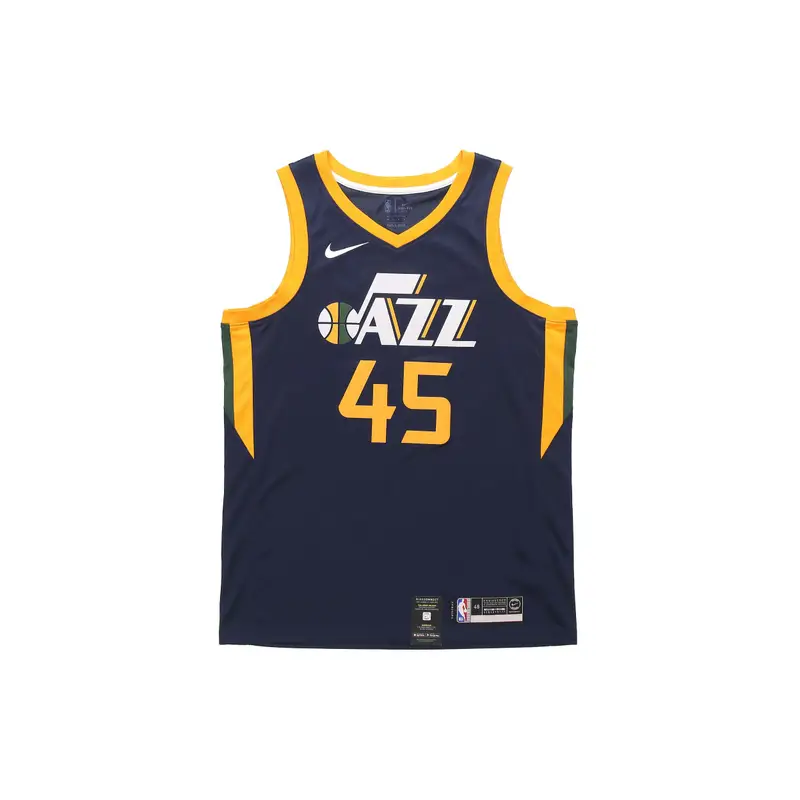 Nike Maglia NBA Utah Jazz Donovan Mitchell Edizione Limitata Swingman Uomo Blu Navy 864513-425