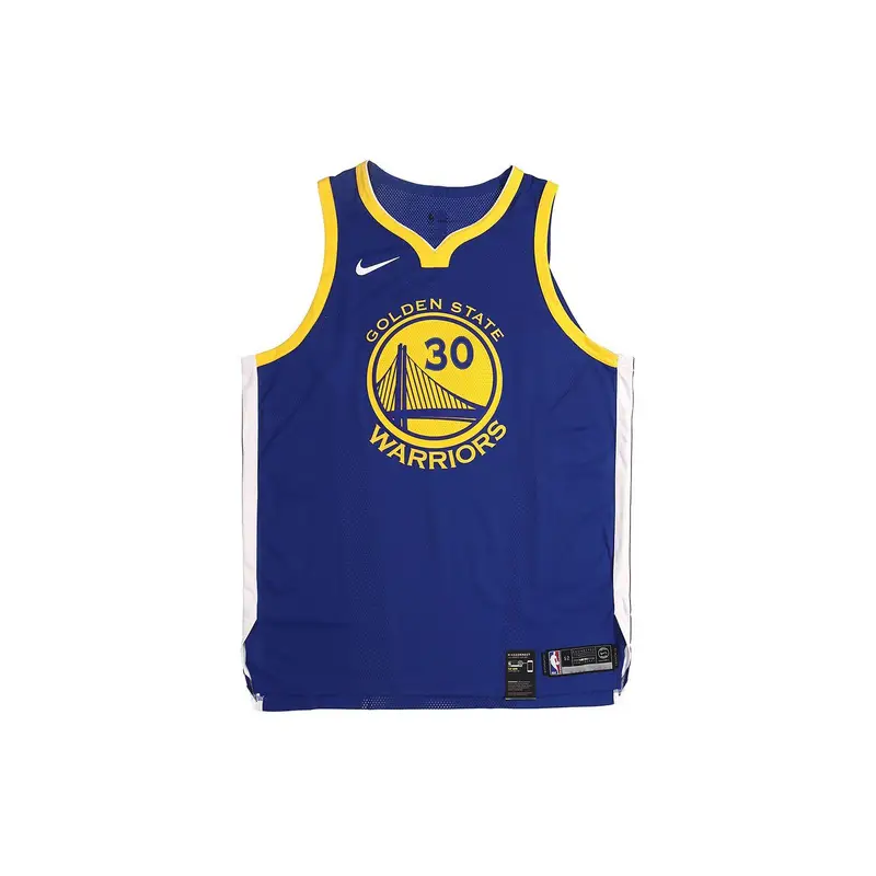 Nike Maglia NBA Warriors Stephen Curry Icon Edition Viola Uomo Streetwear 863022-495