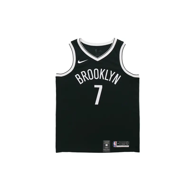 Nike Maglia Swingman da Trasferta Nera NBA Brooklyn Nets Uomo Streetwear 864459-018