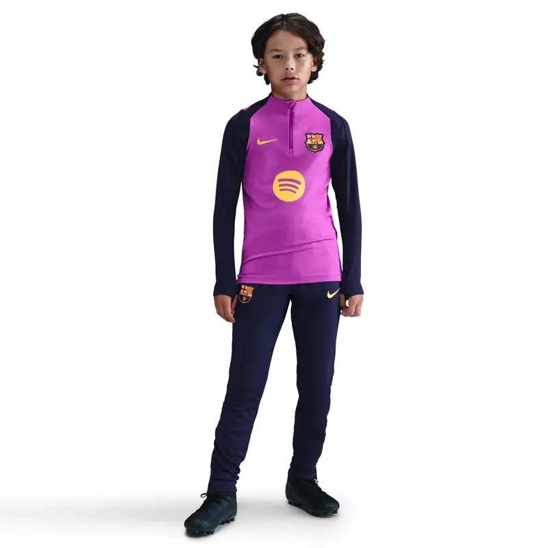 Maglietta da allenamento per bambini FC Barcelona Strike 2025/26 Violet