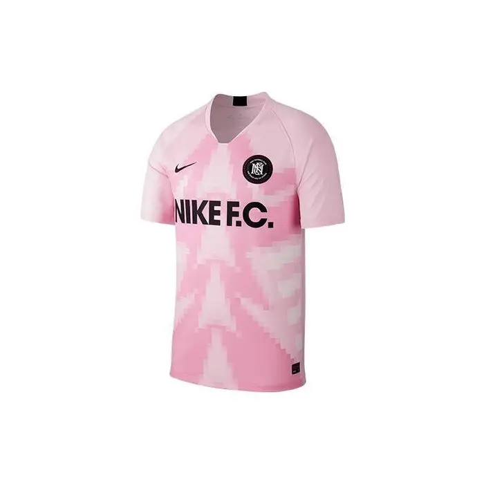 Maglietta da calcio Nike Fc con stampa a maniche corte da uomo Top Pesca AO0667-663 L