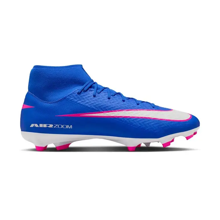 Nike Mercurial Zm Superfly Academy Fg Mg Blu Bianco - Scarpe Da Calcio Uomo EUR / US