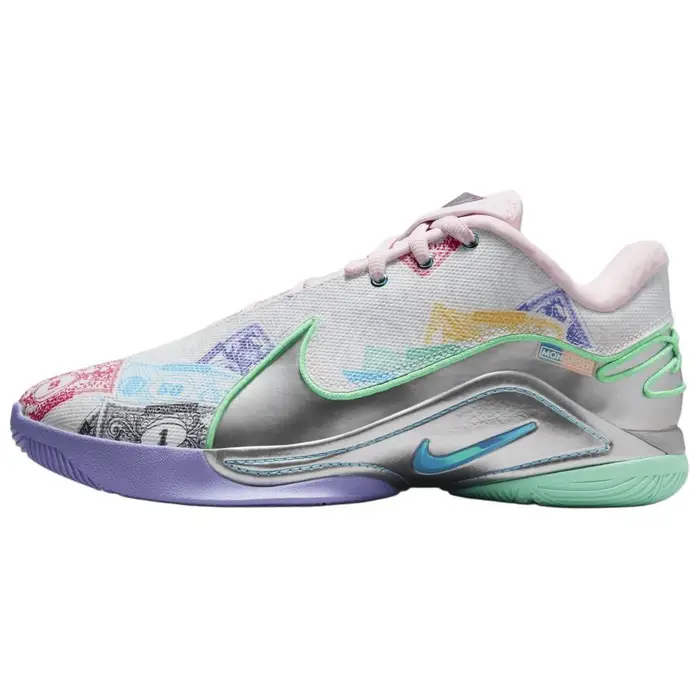 Monopoly x Nike LeBron 22 QS EP Valuta Scarpe da Ginnastica Uomo Multicolore Bianco Blu Baltico FZ1098-100 47 5