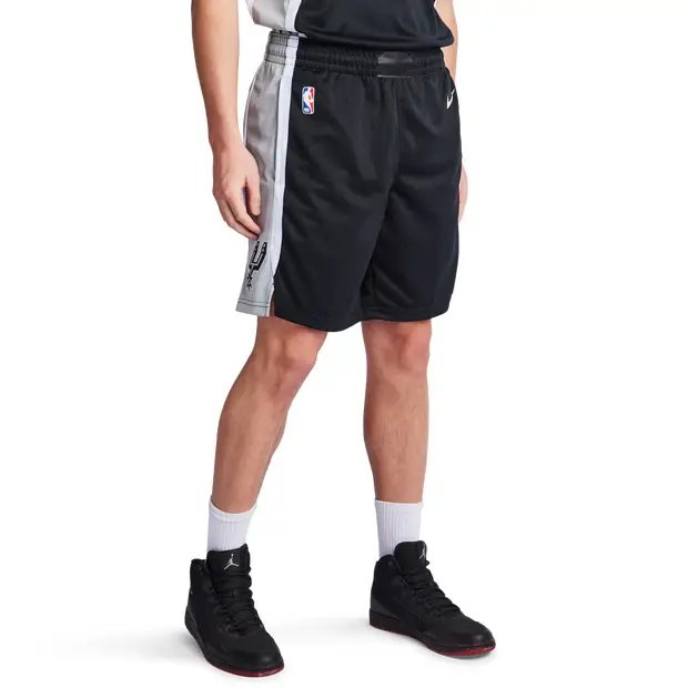 Nike NBA Uomo - Pantaloncini Nero - Mesh Black