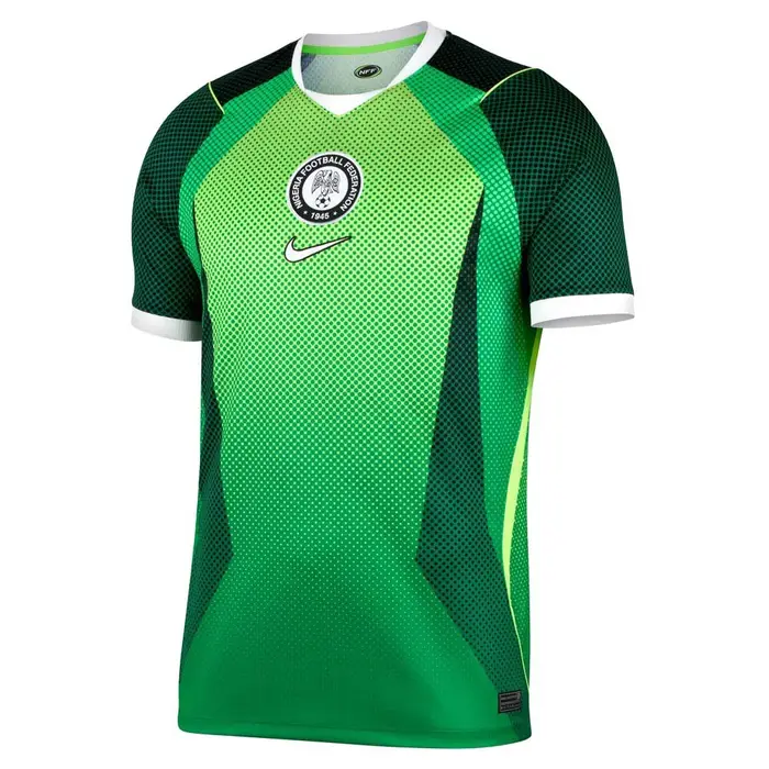 Nigeria 2026 Stadium Home Maglia Maniche Corte Verde Bianco Uomo