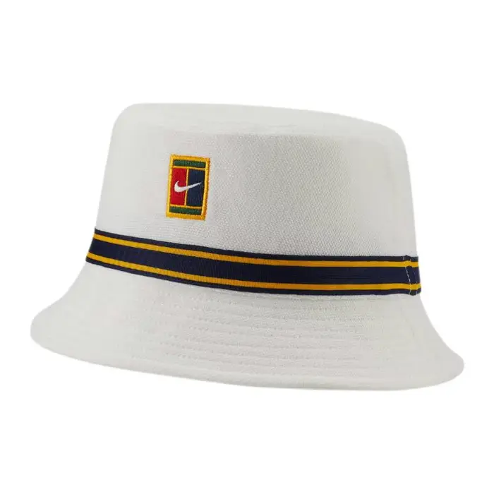 NikeCourt Cappello da Pescatore da Tennis Casual DJ6150-100 M/L bianco