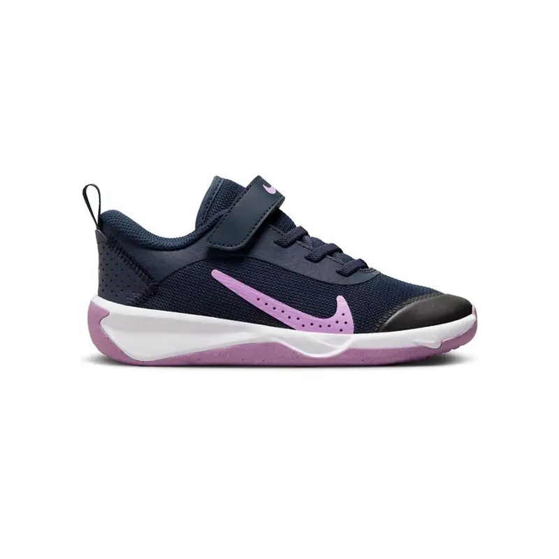 Nike Omni Multi-Court Ps Blu Lilla - Scarpe Ginnastica Bambina EUR 35 / US 3Y
