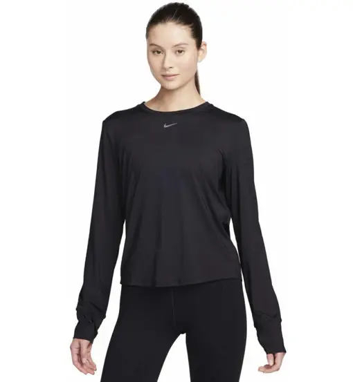 Nike One Classic Dri-FIT W - maglia manica lunga - donna Black
