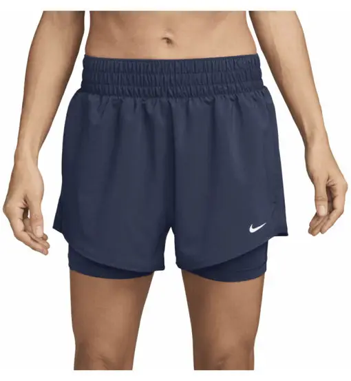 Nike Pantaloni Fitness Donna Blu Dri-FIT High Rise