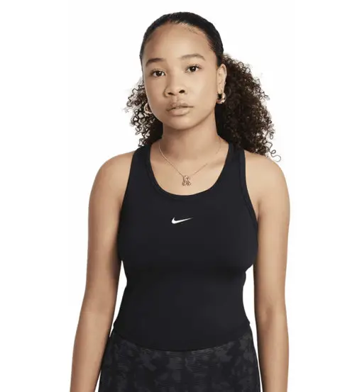 Nike One Fitted Jr - top - ragazza Black