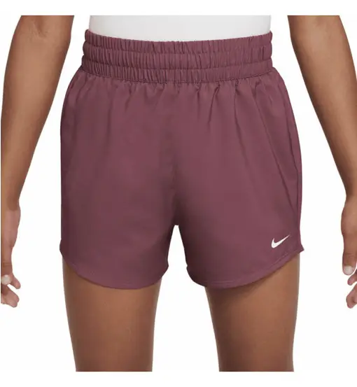 Nike One Jr - pantaloni fitness - ragazza Dark Pink