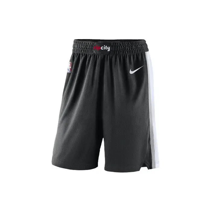 Pantaloncini da basket Nike Portland Trail Blazers Icon Edition NBA Fan Edition Uomo neri AJ5644-010 XL
