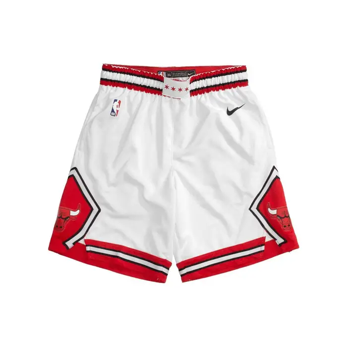 Pantaloncini Nike NBA Chicago Bulls Swingman Association Edition Dri-Fit Bianchi Uomo Streetwear AJ5592-100 M