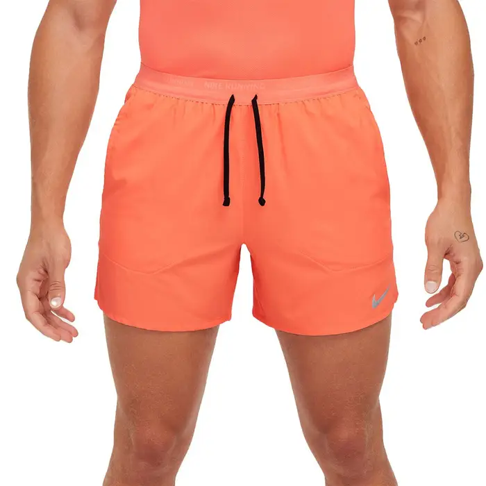 Pantaloncini Running Stride 5" Lt Wild Mango Uomo Arancio
