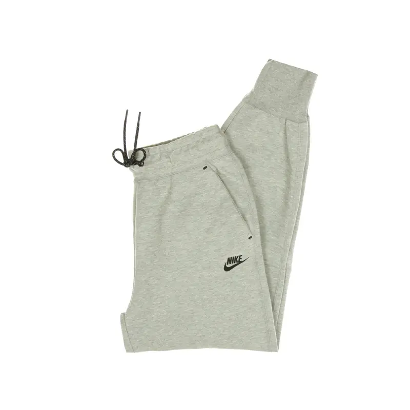 Nike Pantalone Tuta Leggero Donna Sportswear Tech Fleece Dk Grey Heather/black