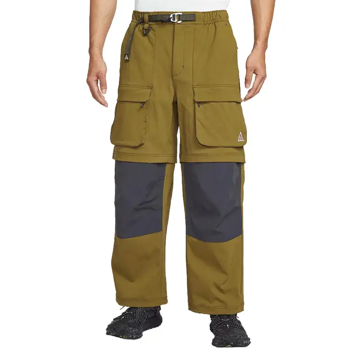 Pantaloni Cargo da Uomo Nike ACG Smith Summit CORDURA Resistenti all Acqua Protezione Solare Zip Rimovibile HV0592-368 XL