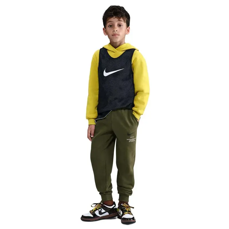 Nike Pantaloni Con Polsino Nero Bambino