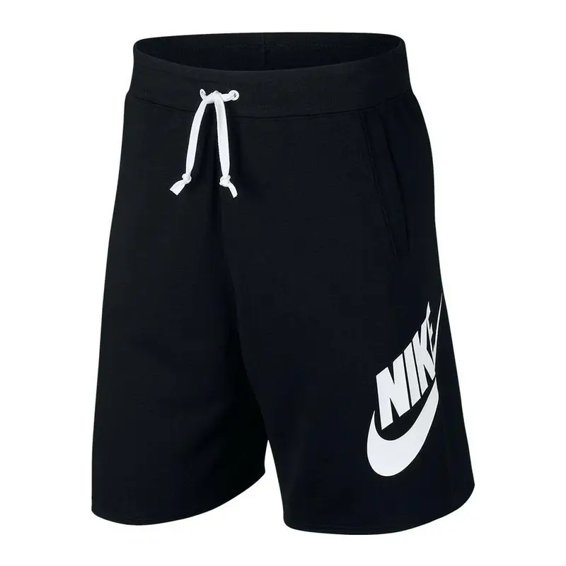 Pantaloni Corti Sportivi da Uomo Nike SHORT FT ALUMNI AR2375 010 Nero | Nike