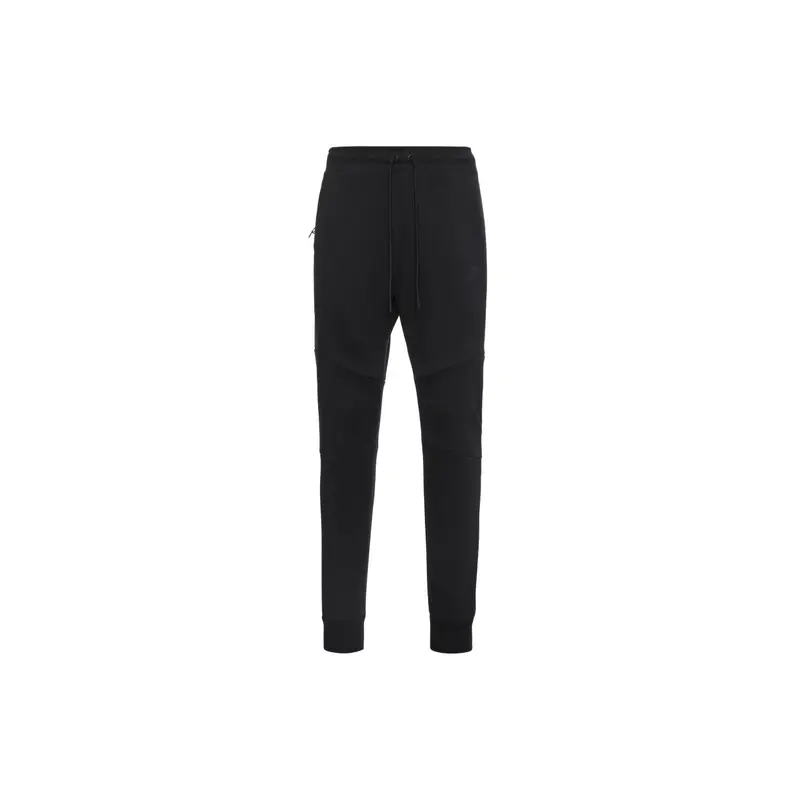 Pantaloni da jogging con risvolto in pile Tech Pantaloni da uomo neri 805163-010 M