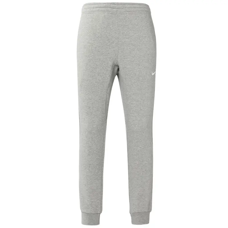 Nike Pantaloni della tuta foderati in pile con logo ricamato da uomo, grigio 716831-063
