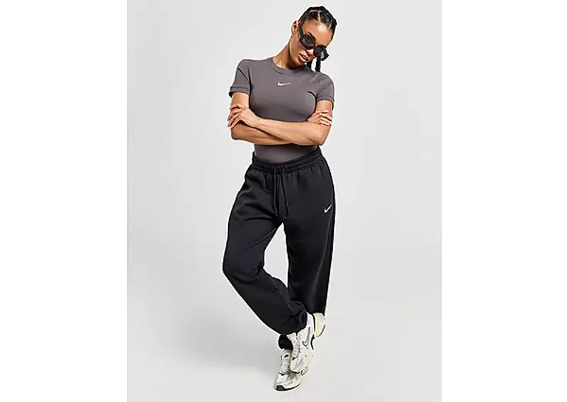 Nike Pantaloni della Tuta Oversized Fleece Phoenix, Nero